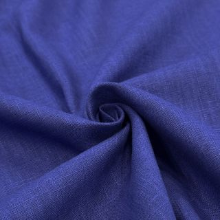 Lenvászon előmosott sapphire blue