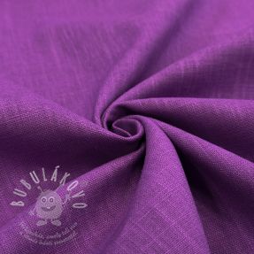 Lenvászon előmosott orchid purple