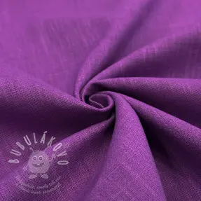 Lenvászon előmosott orchid purple