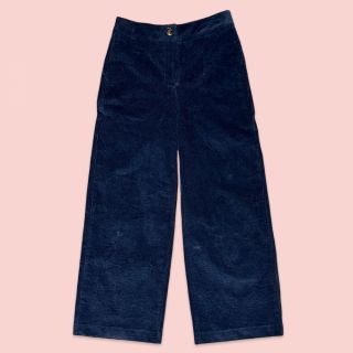 Kordbársony 6W WASHED STRETCH navy