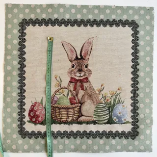 Dekorációs anyag GOBELIN PREMIUM Easter Bunny Eggs PANEL