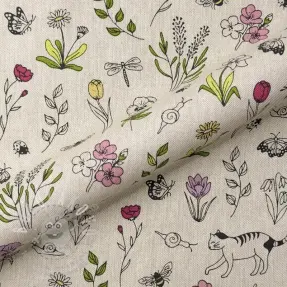 Dekorációs anyag Linenlook Spring Doodle Time