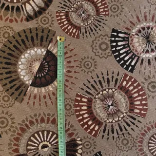 Dekorációs anyag jacquard Mandala Circle Sun