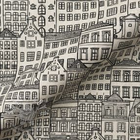 Dekorációs anyag Linenlook Townhouse Fine Line