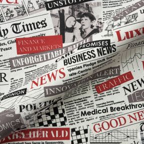 Dekorációs anyag premium Newspaper Headlines