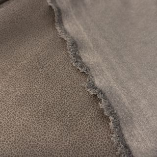 Ruházati műbőr STRETCH Bentley taupe