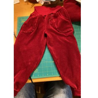 Kordbársony 6W WASHED STRETCH rust