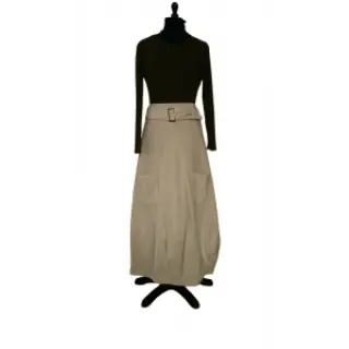 Kordbársony 6W WASHED STRETCH sand