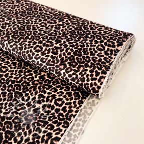 Viszkóz SATIN Animal skin digital print