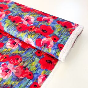Viszkóz RADIANCE Poppies digital print