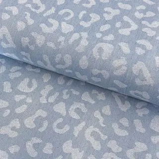 JEANS JACQUARD Animal skin light blue