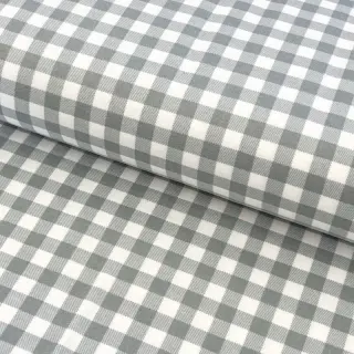 Pamutvászon FLANNEL Check sage