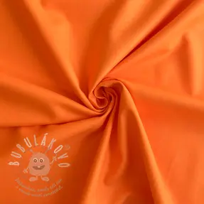 Popelín pamut anyag tangerine