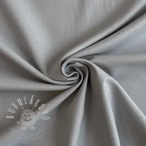 Popelín pamut anyag metal grey