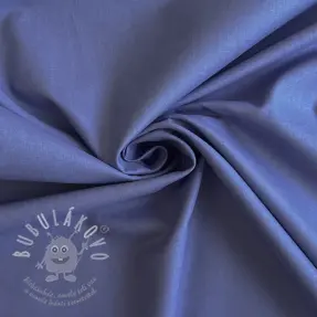 Popelín pamut anyag dark blue lavender