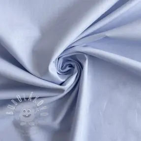 Popelín pamut anyag light blue lavender