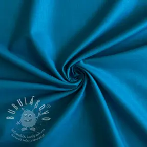 Popelín pamut anyag ocean blue