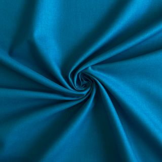Popelín pamut anyag ocean blue