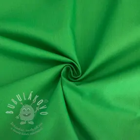 Popelín pamut anyag kelly green