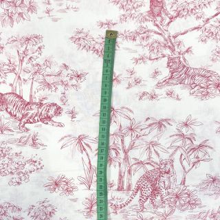 Pamutvászon Acajou rouge PERCALE