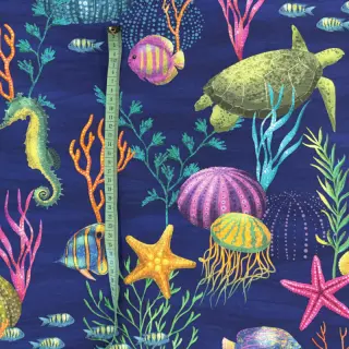 Dekorációs anyag premium Underwater sea life digital print