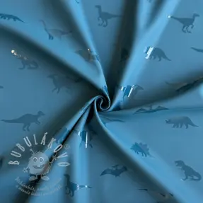 Vízálló Esőkabát Anyag Dinosaurs blue
