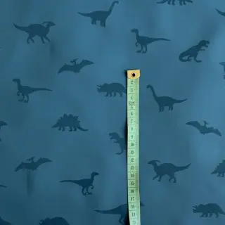 Vízálló Esőkabát Anyag Dinosaurs blue