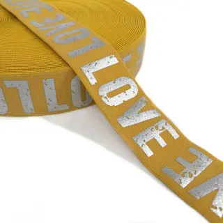 Sima gumi 3,5 cm LOVE ochre