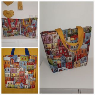 Dekorációs anyag GOBELIN PREMIUM Happy colourful village