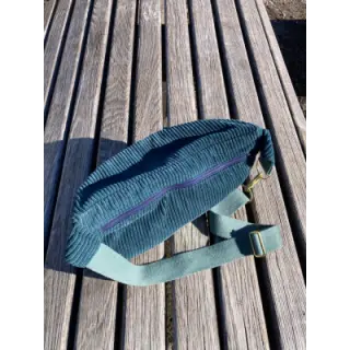 Pamut heveder 4 cm dark old green