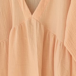 Dupla géz/muszlin light salmon ORGANIC