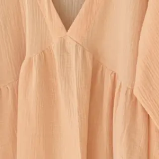 Dupla géz/muszlin light salmon ORGANIC