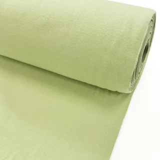 Körkötött sima passzé PREMIUM lime cream