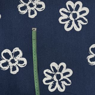 JEANS STRETCH Flowers