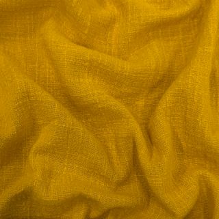 Pamutvászon SLUB WASHED ochre
