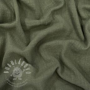 Pamutvászon SLUB WASHED pickle