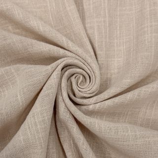 Pamutvászon SLUB WASHED beige