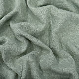 Pamutvászon SLUB WASHED old green