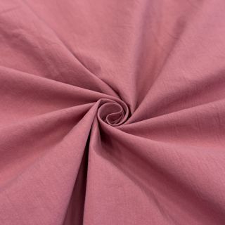 Pamutvászon WASHED dark blush