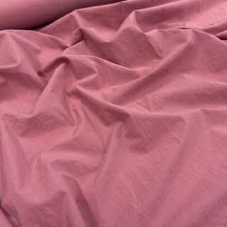 Pamutvászon WASHED dark blush