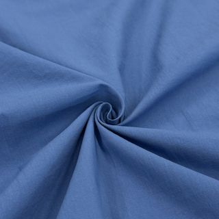 Pamutvászon WASHED royal blue