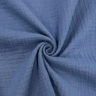 Dupla géz/muszlin midnight blue ORGANIC