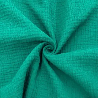 Dupla géz/muszlin dark teal ORGANIC