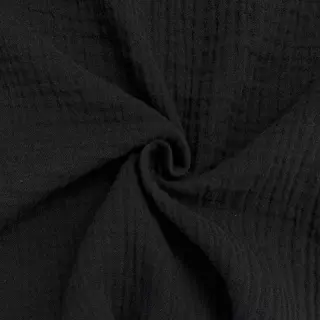 Dupla géz/muszlin black ORGANIC
