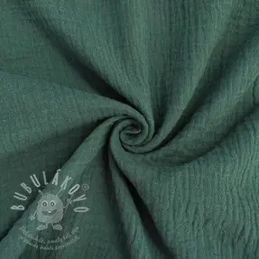 Dupla géz/muszlin old green ORGANIC