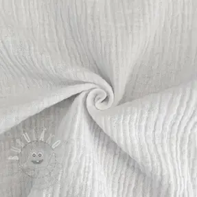 Dupla géz/muszlin white ORGANIC