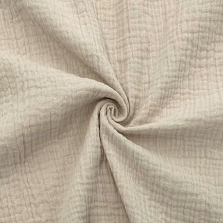 Dupla géz/muszlin light sand ORGANIC