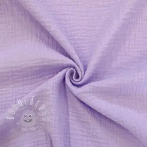 Dupla géz/muszlin bright violet ORGANIC