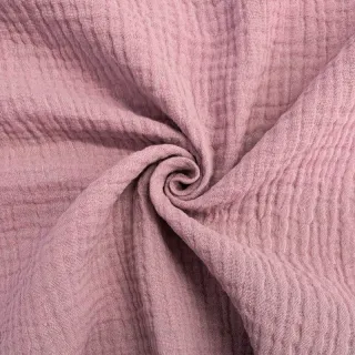 Dupla géz/muszlin lilac ORGANIC