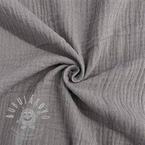 Dupla géz/muszlin grey ORGANIC
